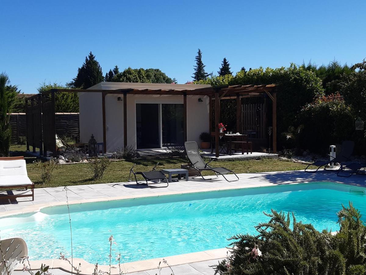 Hotel Le Mazet De L'Amathye Aramon Esterno foto